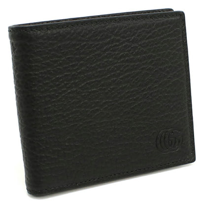 グッチ 二折財布小銭入付き メンズ ブランド GUCCI GG DEBOSSED 795316 ブラック 財布 GUC795316011