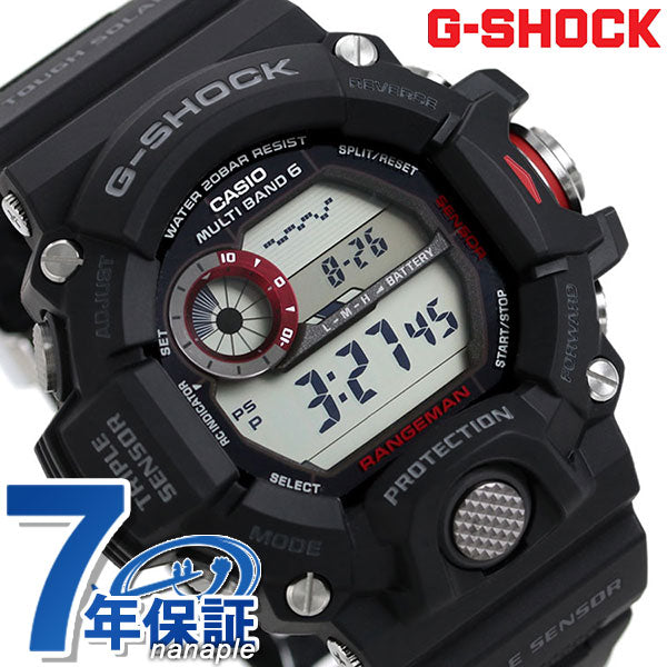 gショック ジーショック G-SHOCK master of G 電波ソーラー GW-9400-1DR カシオ CASIO GW-9400-1DR