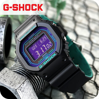 gショック ジーショック G-SHOCK スペシャルカラー 電波 ソーラー GW-B5600 メンズ 腕時計 ブランド GW-B5600BL-1ER デジタル パープル ブラック カシオ GW-B5600BL-1ER