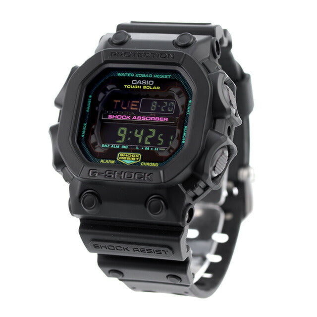 CASIO G-SHOCK ソーラー腕時計 ブラック gショック ジーショック G-SHOCK ソーラー GX-56MF-1 デジタル