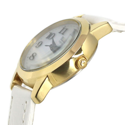 シチズン Q＆Q リリッシュ 24mm ソーラー レディース 腕時計 ブランド H049-114 CITIZEN キュー＆キュー シルバー×ホワイト プレゼント ギフト H049-114