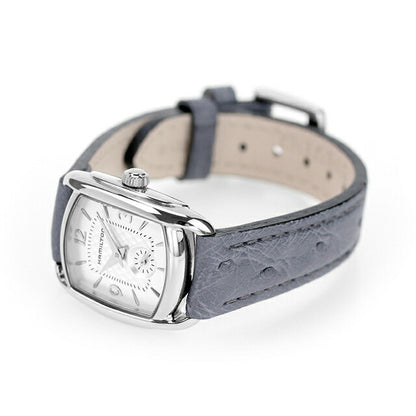 ハミルトン アメリカンクラシック バグリー 23mm クオーツ 腕時計 ブランド レディース HAMILTON H12351655 シルバー グレイッシュブルー H12351655