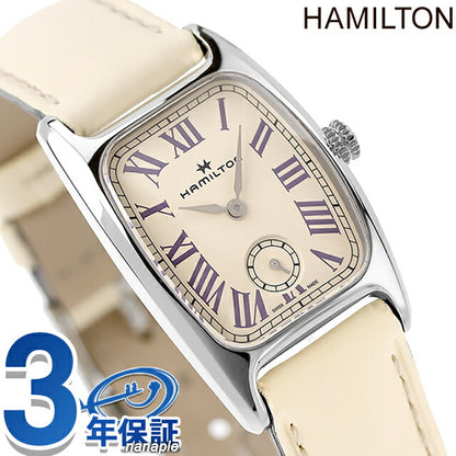 ハミルトン アメリカンクラシック ボルトン スモールセコンド クオーツM 23.5mm 腕時計 ブランド レディース HAMILTON H13321821 H13321821