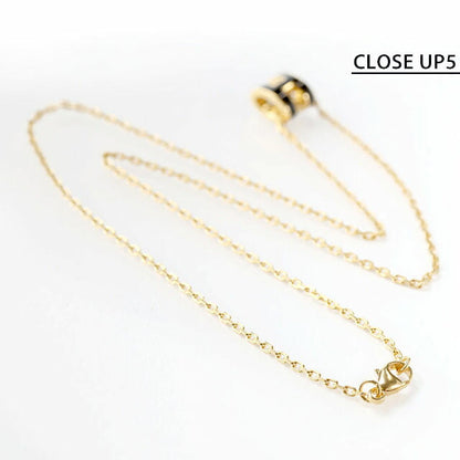 エルメス ネックレス レディース ブランド HERMES ミニポップH H147992F 03 ブラック ゴールド アクセサリー H147992F03