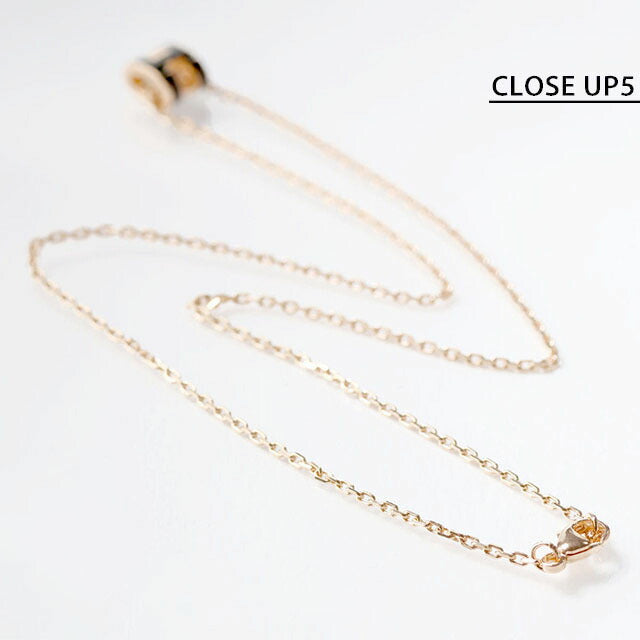 エルメス ネックレス レディース ブランド HERMES ミニポップH H147992FO03 ブラック ピンクゴールド アクセサリー H147992FO03