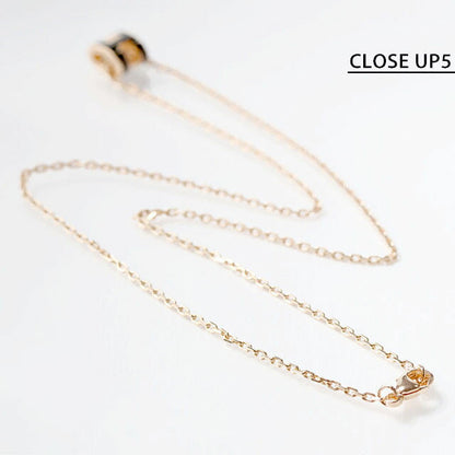 エルメス ネックレス レディース ブランド HERMES ミニポップH H147992FO03 ブラック ピンクゴールド アクセサリー H147992FO03
