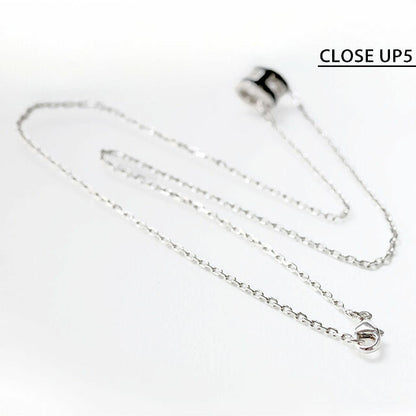 エルメス ネックレス レディース ブランド HERMES ミニポップH H147992FP03 ブラック シルバー アクセサリー H147992FP03