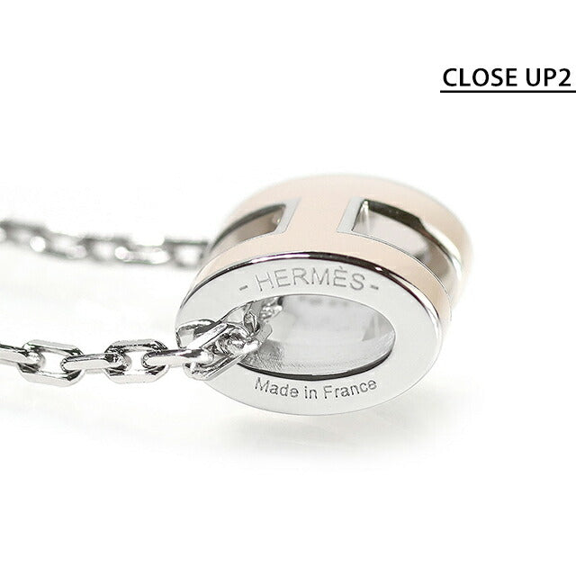 エルメス ネックレス レディース ブランド HERMES ミニポップH H147992FP55 マロングラッセ シルバー アクセサリー H147992FP55