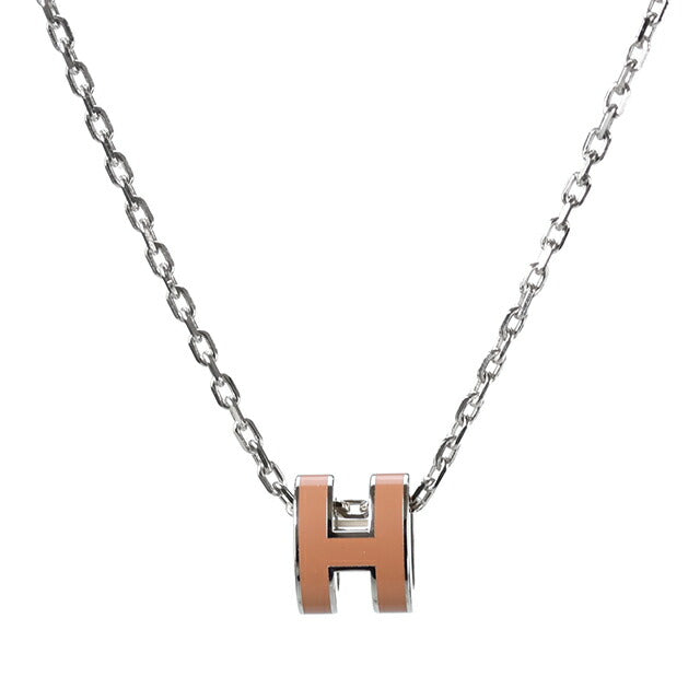 エルメス ネックレス レディース ブランド HERMES ミニポップH H147992FPA9 ニューゴールド シルバー アクセサリー H147992FPA9