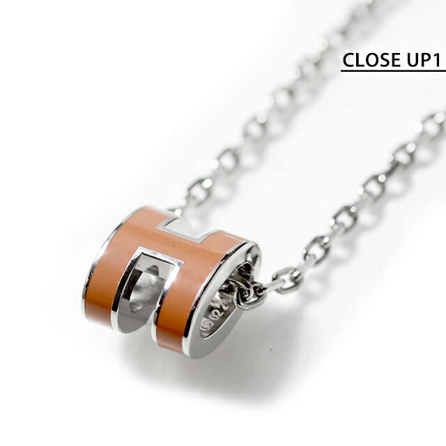 エルメス ネックレス レディース ブランド HERMES ミニポップH H147992FPA9 ニューゴールド シルバー アクセサリー H147992FPA9