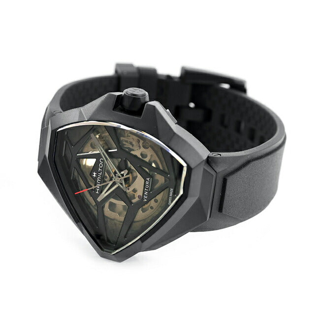 ハミルトン　ベンチュラ ベンチュラ Chrono Quartz - ダイヤルカラー:ブルー - H24432941
