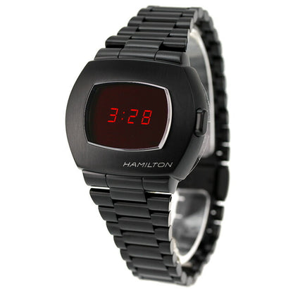 ハミルトン アメリカン クラシック PSR デジタルクオーツ 41mm クオーツ 腕時計 ブランド メンズ H52404130 デジタル レッド ブラック 黒 H52404130