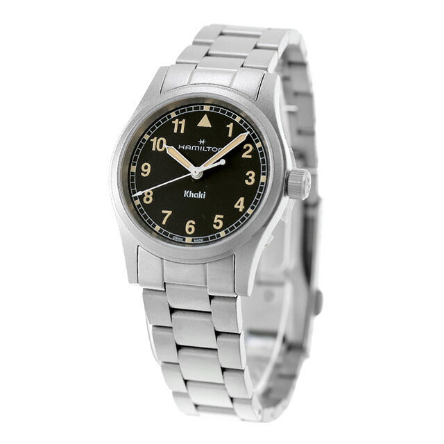 ハミルトン カーキ フィールド 33mm クォーツ 電池式 腕時計 ブランド メンズ HAMILTON KHAKI FIELD H69301131 アナログ ブラック 黒 H69301131