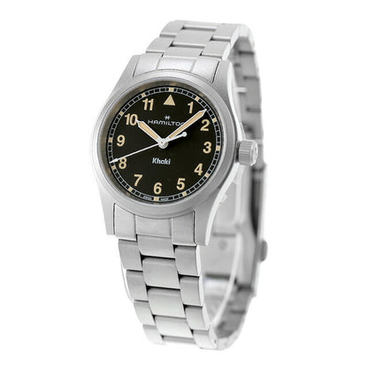 ハミルトン カーキ フィールド 33mm クォーツ 電池式 腕時計 ブランド メンズ HAMILTON KHAKI FIELD H69301131 アナログ ブラック 黒 H69301131