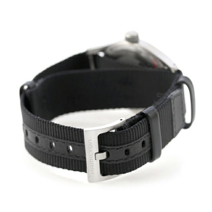ハミルトン カーキ フィールド メカニカル 38mm 手巻き 腕時計 ブランド メンズ HAMILTON H69439910 アナログ ホワイト ブラック H69439910