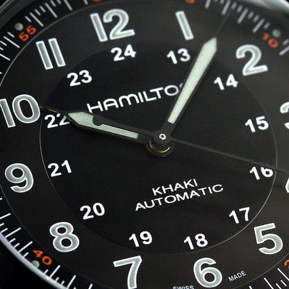 ハミルトン カーキ フィールド チタニウム オートマティック 38mm 自動巻き 腕時計 ブランド メンズ チタン HAMILTON H70215130 H70215130