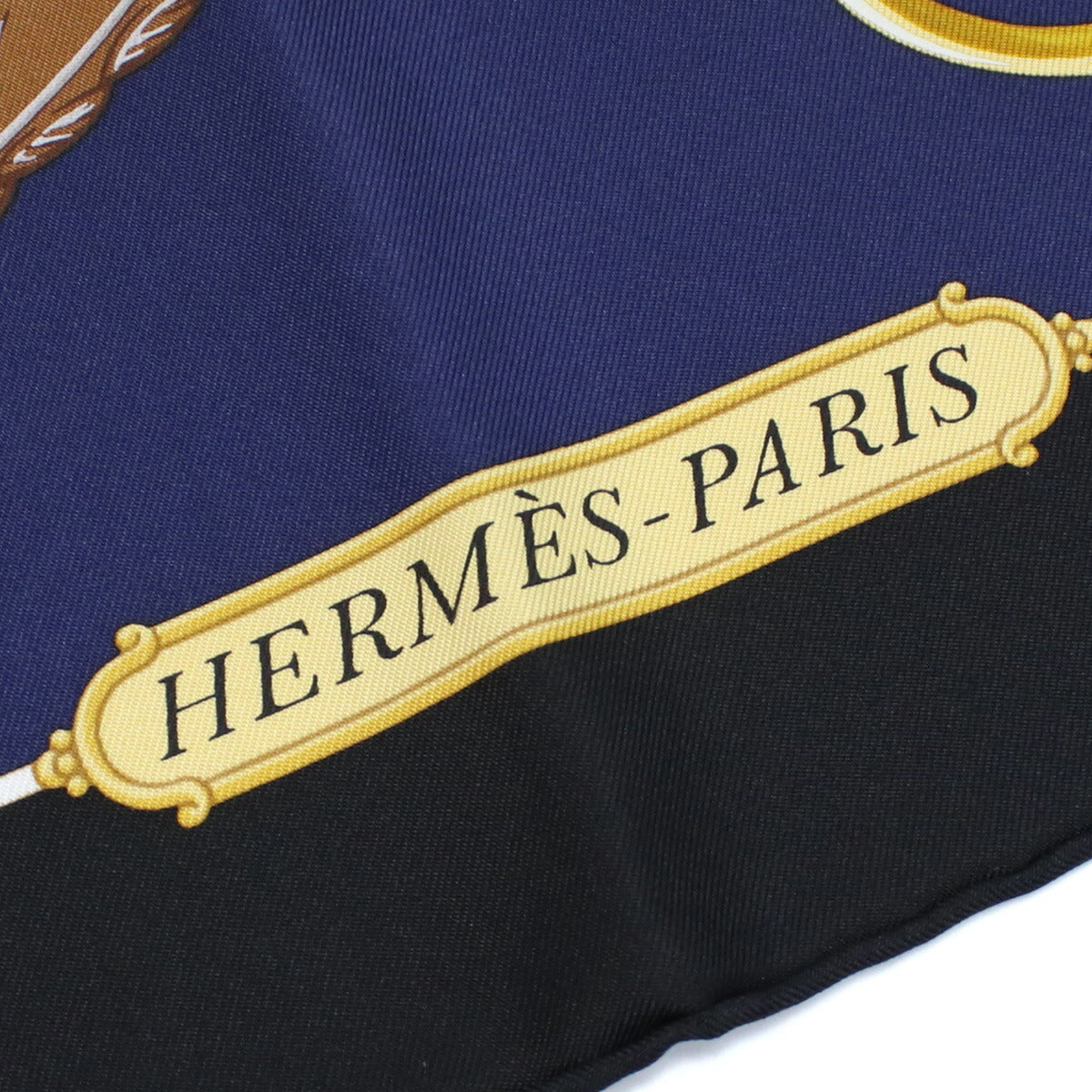 エルメス スカーフ レディース シルク100% フランス CARRE TWILL ブラック マルチカラー 小物 HERCARRETWILL201
