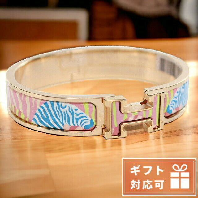 エルメス バングル レディース メタル フランス クリックアッシュPM ゼブラ マルチカラー ジュエリーアクセサリー HERCLIKASHPM201
