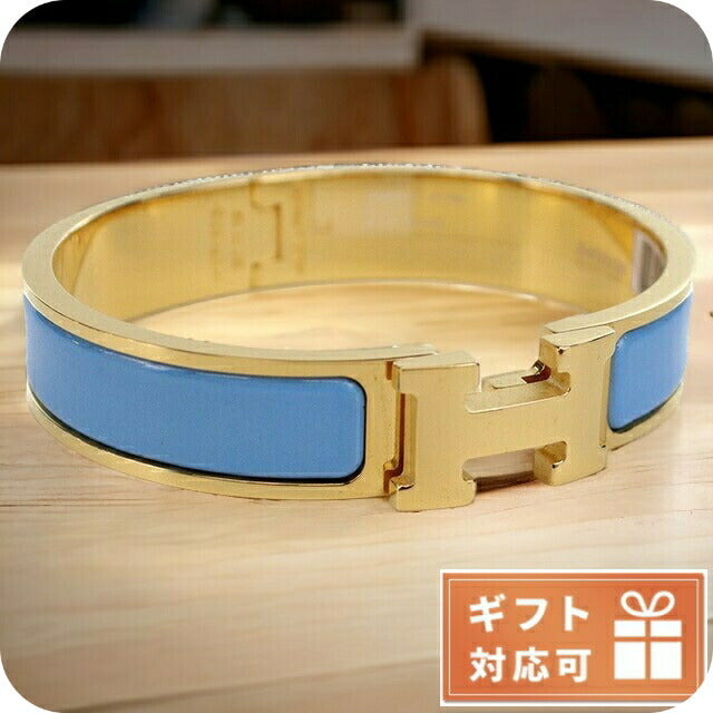 エルメス バングル レディース メタル フランス クリックアッシュPM ブルー ブルー系 ジュエリーアクセサリー HERCLIKASHPM221
