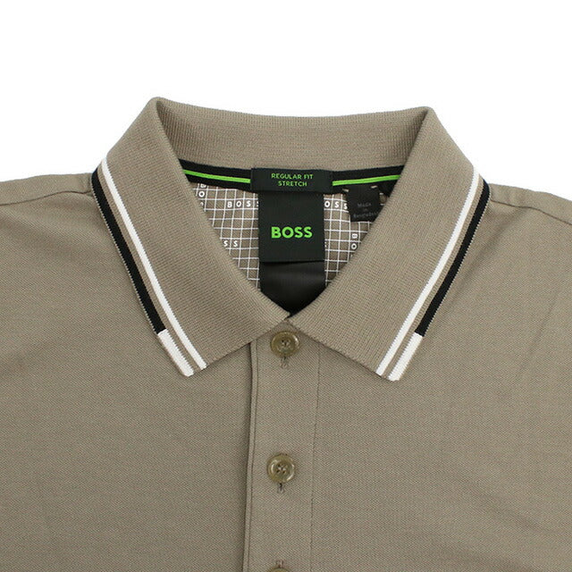 ヒューゴ・ボス ポロシャツ メンズ ブランド HUGO BOSS バングラデシュ 50469102 カーキ ウェア 選べるモデル HUB50469102A