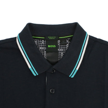 ヒューゴ・ボス ポロシャツ メンズ ブランド HUGO BOSS バングラデシュ 50469102 ネイビー系 ウェア 選べるモデル HUB50469102B