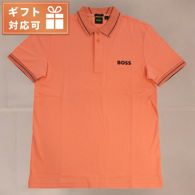 ヒューゴ・ボス ポロシャツ メンズ ブランド HUGO BOSS バングラデシュ 50512892 オレンジ系 ウェア 選べるモデル HUB50512892C