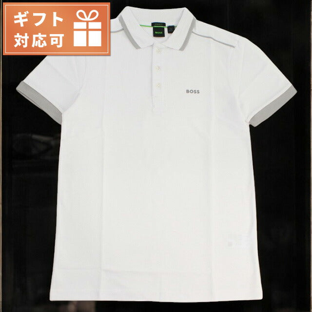 ヒューゴ・ボス ポロシャツ メンズ ブランド HUGO BOSS パキスタン 50512995 ホワイト系 ウェア 選べるモデル HUB50512995A