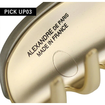アレクサンドル ドゥ パリ ヘアクリップ レディース ブランド ALEXANDRE DE PARIS ヴァンドームLクリップ ICCL-12832-02-G5 GRIS PAILLETE ICCL-12832-02-G5