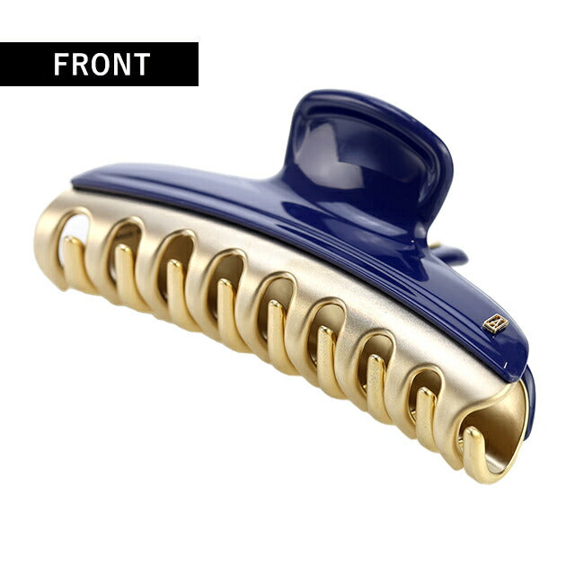 アレクサンドル ドゥ パリ ヘアクリップ レディース ブランド ALEXANDRE DE PARIS ヴァンドームLクリップ ICCL-12832-02-M5 ネイビー ICCL-12832-02-M5