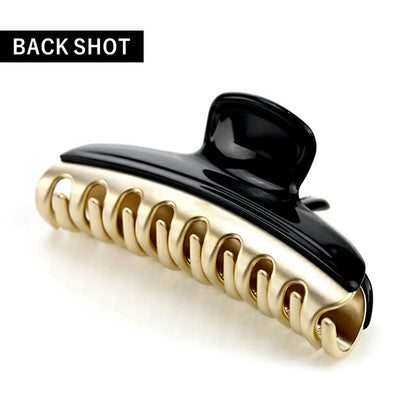 アレクサンドル ドゥ パリ ヘアクリップ レディース ブランド ALEXANDRE DE PARIS ヴァンドームLクリップ ICCL-12832-02-N3 ブラック ICCL-12832-02-N3