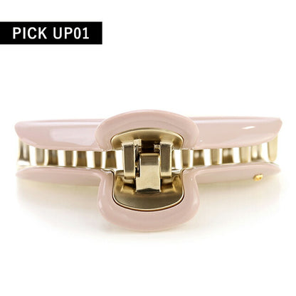 アレクサンドル ドゥ パリ ヘアクリップ レディース ブランド ALEXANDRE DE PARIS ヴァンドームLクリップ ICCL-12832-02-S5 ベージュ ICCL-12832-02-S5