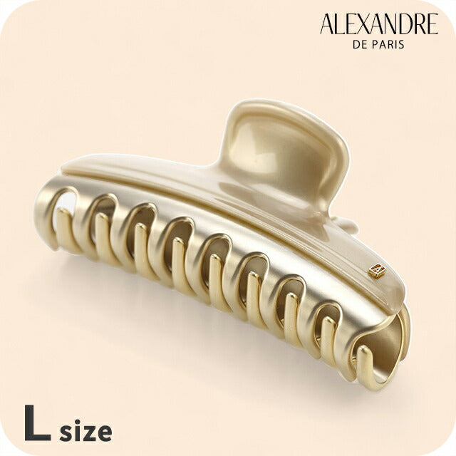 アレクサンドル ドゥ パリ ヘアクリップ レディース ブランド ALEXANDRE DE PARIS ヴァンドームLクリップ ICCL-12832-02-X3 ゴールド ICCL-12832-02-X3