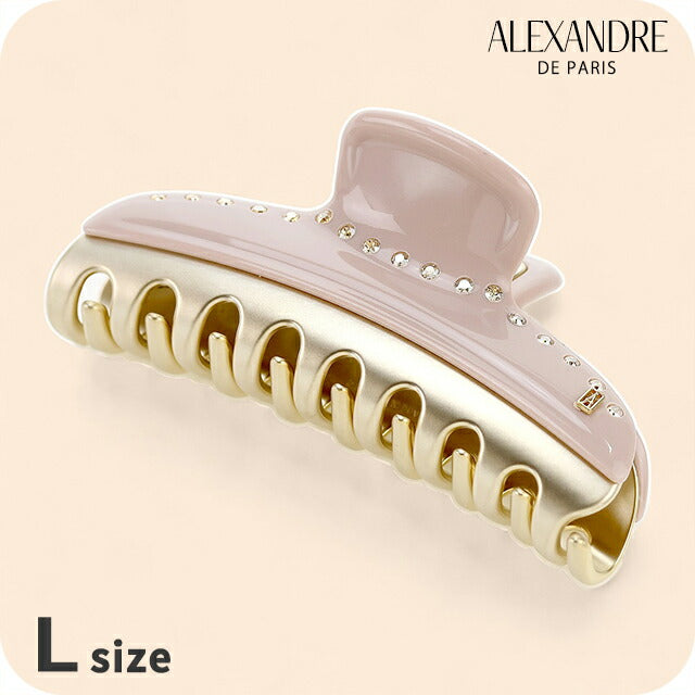アレクサンドル ドゥ パリ ヘアクリップ レディース ブランド ALEXANDRE DE PARIS ヴァンドームLクリップ スワロフスキー ICCL-12832-03-S5 ICCL-12832-03-S5