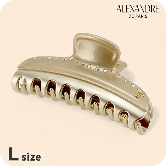 アレクサンドル ドゥ パリ ヘアクリップ レディース ブランド ALEXANDRE DE PARIS ヴァンドームLクリップ スワロフスキー ICCL-12832-03-X3 ICCL-12832-03-X3
