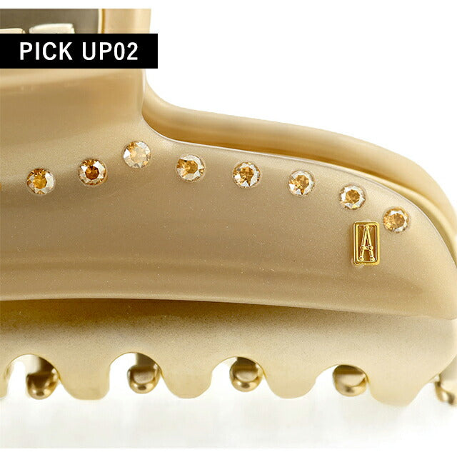アレクサンドル ドゥ パリ ヘアクリップ レディース ブランド ALEXANDRE DE PARIS ヴァンドームLクリップ スワロフスキー ICCL-12832-03-X3 ICCL-12832-03-X3
