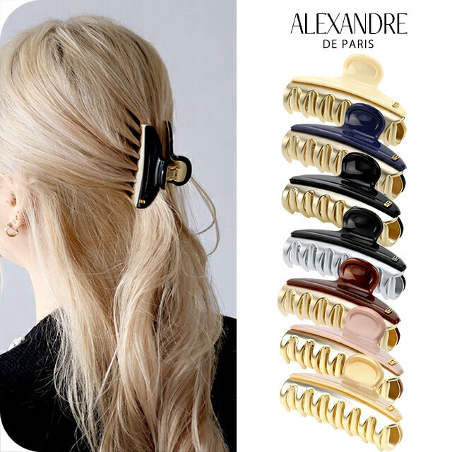 accaアレクサンドルドゥパリ ヘアクリップヴァンドーム Mサイズ ALEXANDRE DE PARIS アレクサンドルドゥパリ ヘアクリップ ヘア