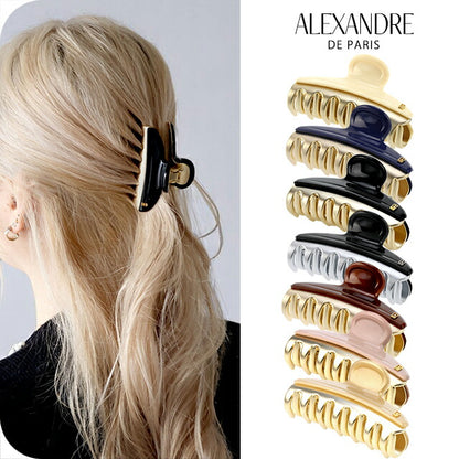アレクサンドル ドゥ パリ ヘアクリップ レディース ブランド ALEXANDRE DE PARIS ヴァンドームMクリップ ヘアアクセサリー 選べるモデル ICCM-15571-02