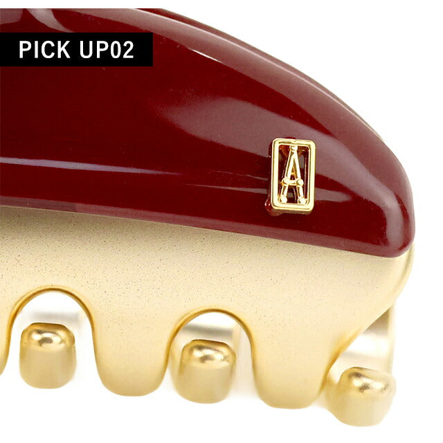 Alexandre de Paris hair clip ladies brand ALEXANDRE DE PARIS Vendome M clip ICCM-15571-02-B2 BORDEAUX ICCM-15571-02-B2