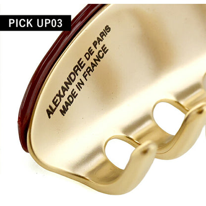 Alexandre de Paris hair clip ladies brand ALEXANDRE DE PARIS Vendome M clip ICCM-15571-02-B2 BORDEAUX ICCM-15571-02-B2