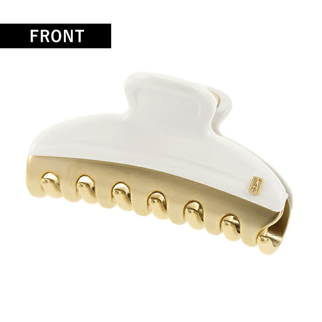 アレクサンドル ドゥ パリ ヘアクリップ レディース ブランド ALEXANDRE DE PARIS ヴァンドームMクリップ ICCM-15571-02-P1 ホワイト ICCM-15571-02-P1