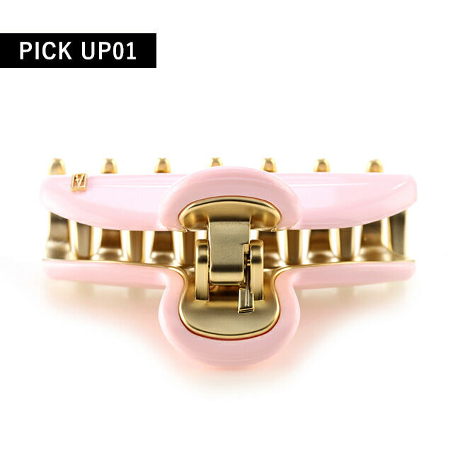 アレクサンドル ドゥ パリ ヘアクリップ レディース ブランド ALEXANDRE DE PARIS ヴァンドームMクリップ ICCM-15571-02-Q10 ROSE GLOSSY ICCM-15571-02-Q10