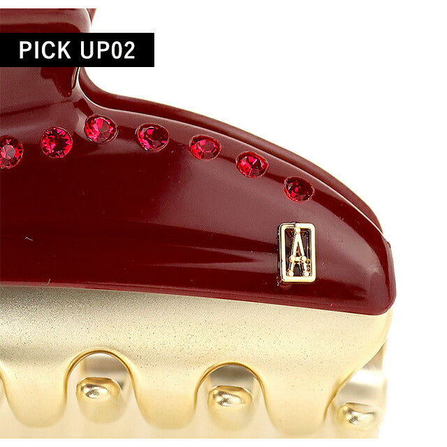アレクサンドル ドゥ パリ ヘアクリップ レディース ブランド ALEXANDRE DE PARIS ヴァンドームMクリップ スワロフスキー ICCM-15571-03-B2 ICCM-15571-03-B2