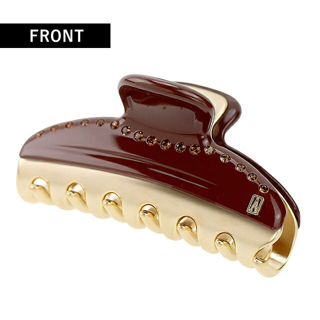 【ALEXANDRE DE PARIS】VENDOME CLIP M 【美品】 Alexandre de Paris Hair Clip Ladies Brand ALEXANDRE DE PARIS