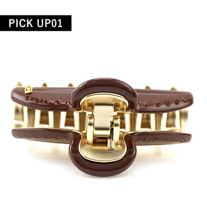 アレクサンドル ドゥ パリ ヘアクリップ レディース ブランド ALEXANDRE DE PARIS ヴァンドームMクリップ スワロフスキー ICCM-15571-03-H2 ICCM-15571-03-H2