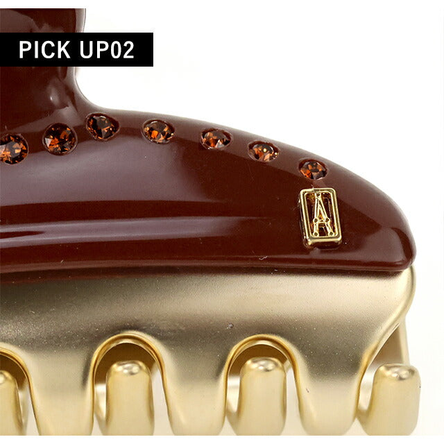 アレクサンドル ドゥ パリ ヘアクリップ レディース ブランド ALEXANDRE DE PARIS ヴァンドームMクリップ スワロフスキー ICCM-15571-03-H2 ICCM-15571-03-H2