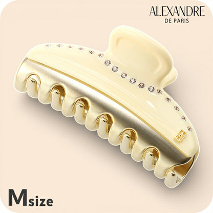 アレクサンドル ドゥ パリ ヘアクリップ レディース ブランド ALEXANDRE DE PARIS ヴァンドームMクリップ スワロフスキー ICCM-15571-03-I1 ICCM-15571-03-I1