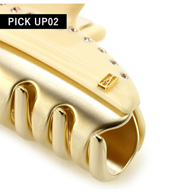 アレクサンドル ドゥ パリ ヘアクリップ レディース ブランド ALEXANDRE DE PARIS ヴァンドームMクリップ スワロフスキー ICCM-15571-03-I1 ICCM-15571-03-I1