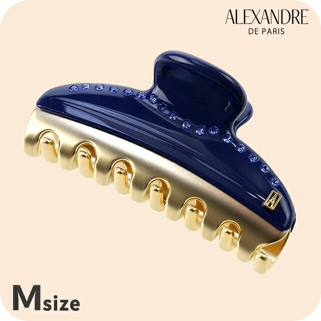 アレクサンドル ドゥ パリ ヘアクリップ レディース ブランド ALEXANDRE DE PARIS VENDOME M クリップ スワロフスキー ICCM-15571-03-M5 ICCM-15571-03-M5