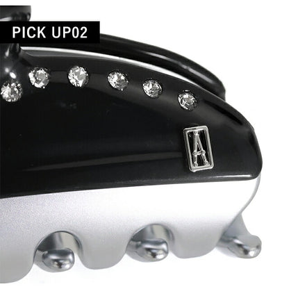 アレクサンドル ドゥ パリ ヘアクリップ レディース ブランド ALEXANDRE DE PARIS ヴァンドームMクリップ スワロフスキー ICCM-15571-03-N4 ICCM-15571-03-N4