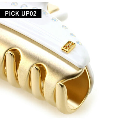 アレクサンドル ドゥ パリ ヘアクリップ レディース ブランド ALEXANDRE DE PARIS ヴァンドームMクリップ スワロフスキー ICCM-15571-03-P1 ICCM-15571-03-P1